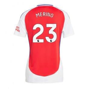 Arsenal Mikel Merino #23 Replika Hjemmebanetrøje Dame 2024-25 Kortærmet